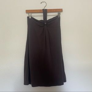 Halter mini dress